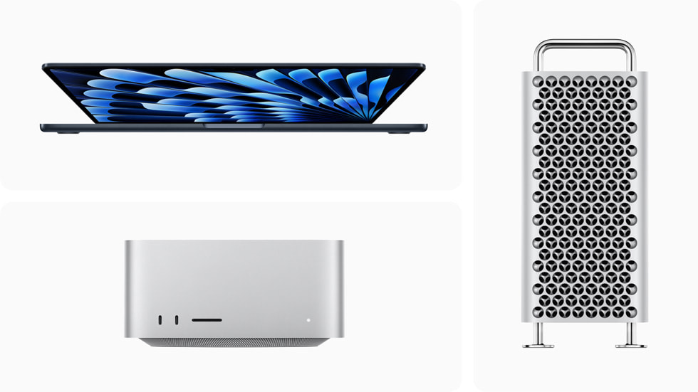 New 15-inch MacBook Air, Mac Studio, and Mac Pro are available now
