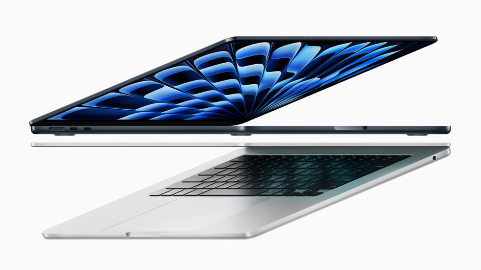 Apple unveils the new 13- and 15‑inch MacBook Air with the powerful M3 chip